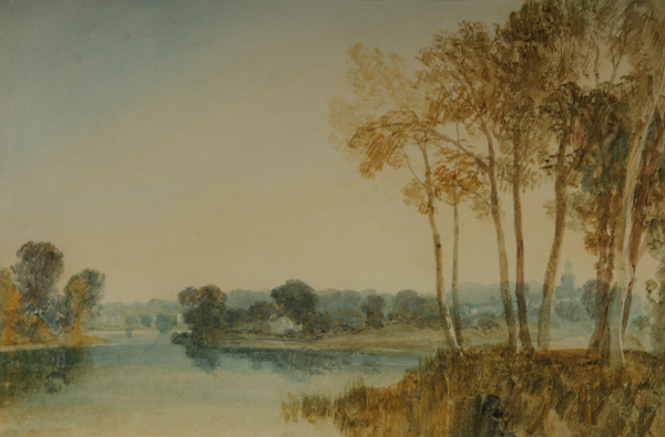 Landscape with Trees by the River Thames